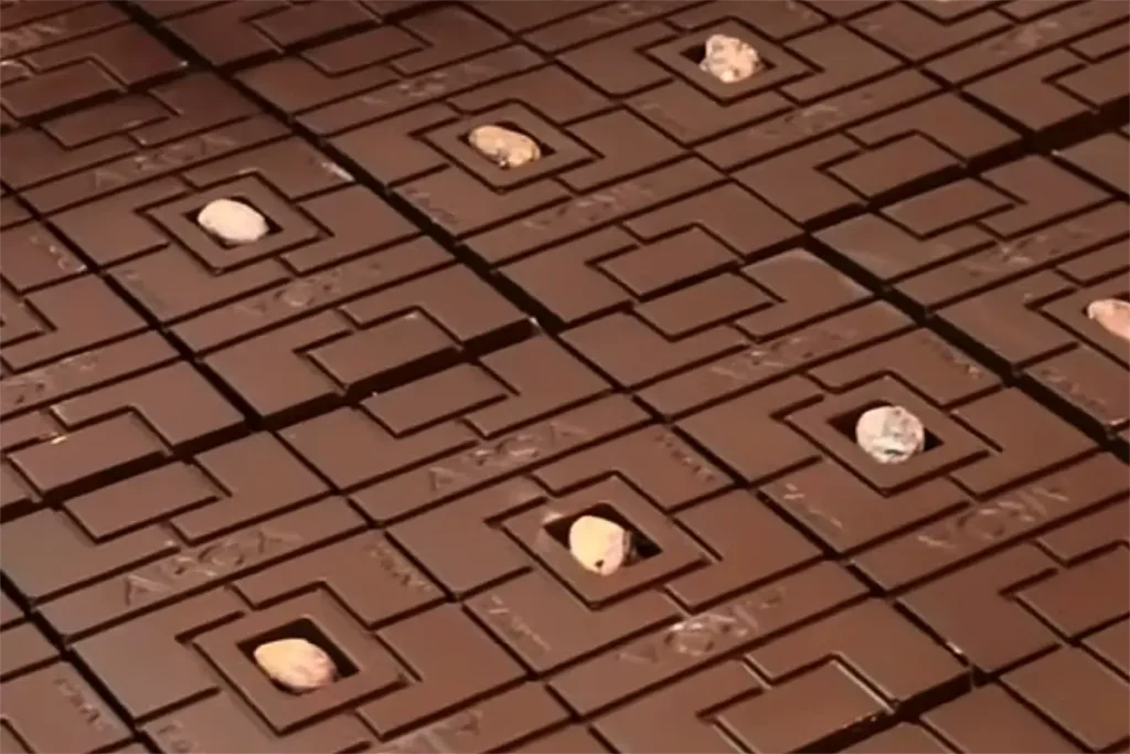 Tablettes de chocolat de la chocolaterie Aroa de Moorea